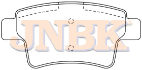 JNBK Disc Brake Pad PT01692