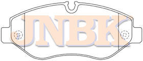 JNBK Disc Brake Pad PT01698