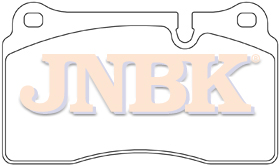 JNBK Disc Brake Pad PT01743