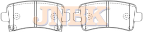 JNBK Disc Brake Pad PT01784