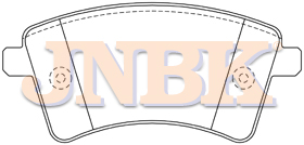 JNBK Disc Brake Pad PT01785