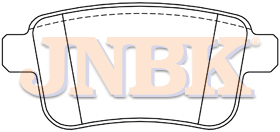 JNBK Disc Brake Pad PT01786