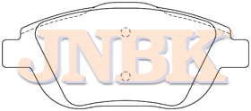 JNBK Disc Brake Pad PT01819