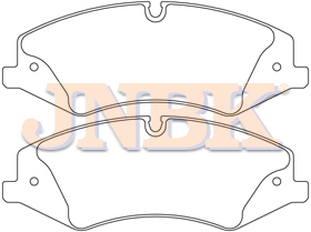 JNBK Disc Brake Pad PT01825